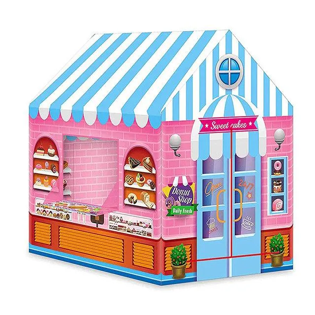 1.3M Portable Children&#39;s Tent Wigwam Folding Kids Tents Tipi Baby Play House Large Girls Pink Princess Castle Child Room Decor