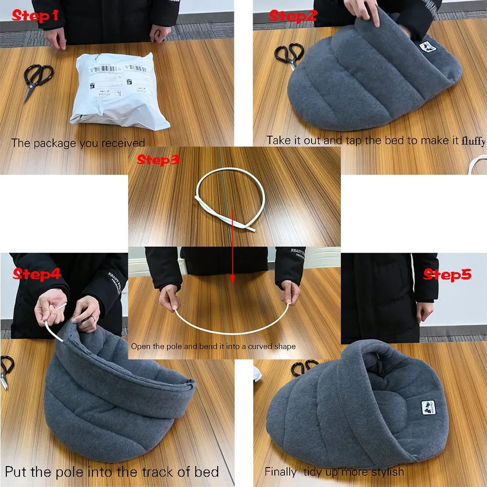 6 Colors Soft Polar Fleece Dog Beds Winter Warm Pet Heated Mat