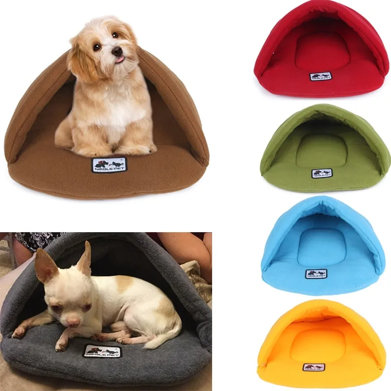 6 Colors Soft Polar Fleece Dog Beds Winter Warm Pet Heated Mat