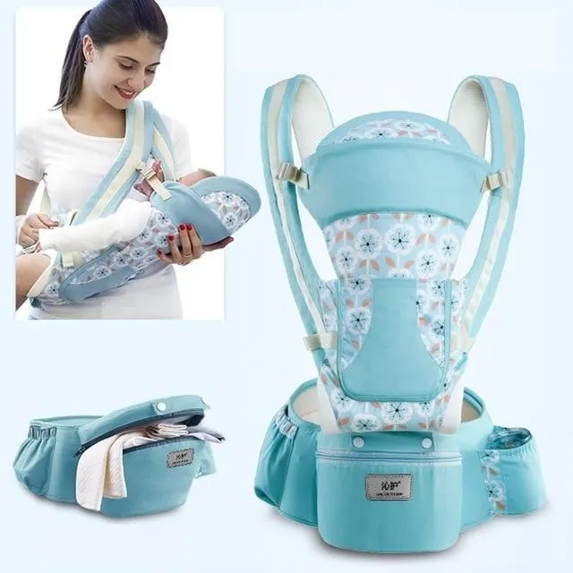 Baby Carrier 3 In 1 Hipseat Kangaroo Baby Sling For Newborns 0-48 months