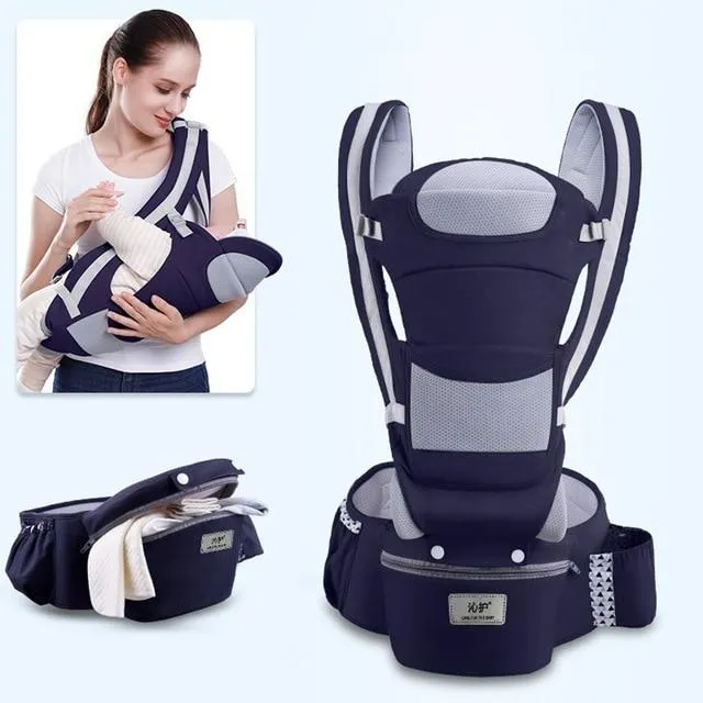 Baby Carrier 3 In 1 Hipseat Kangaroo Baby Sling For Newborns 0-48 months
