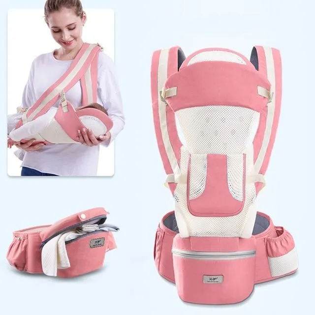 Baby Carrier 3 In 1 Hipseat Kangaroo Baby Sling For Newborns 0-48 months