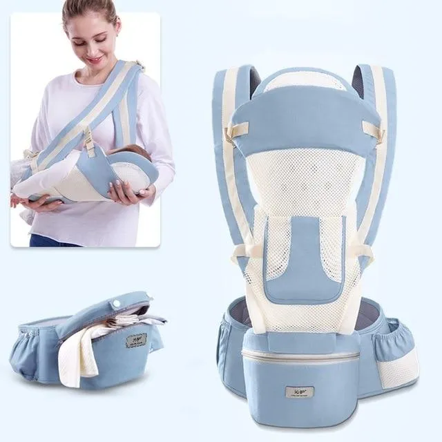 Baby Carrier 3 In 1 Hipseat Kangaroo Baby Sling For Newborns 0-48 months