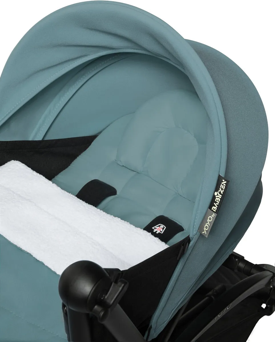 Babyzen YOYO2 Ultra Compact 0  Stroller - Black / Aqua