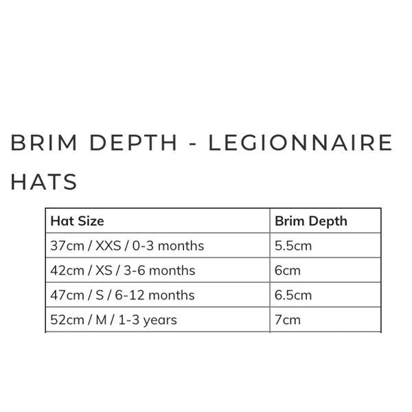 Bedhead Legionnaire Baby Hat Zodiac