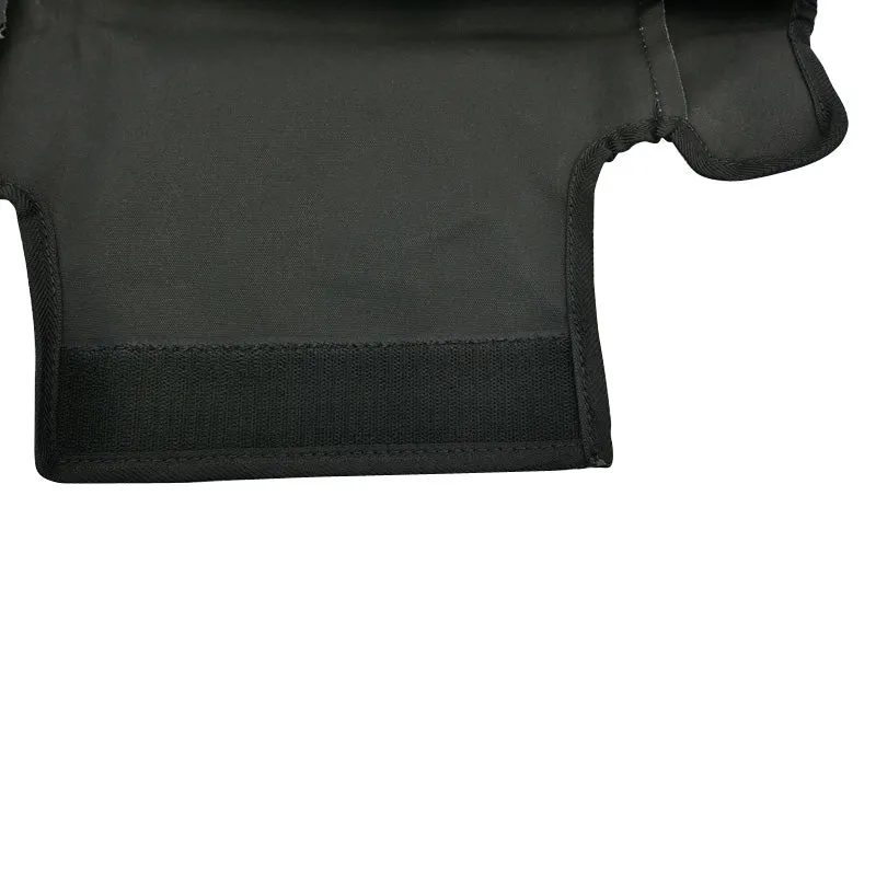 Black Duck Canvas Black Console & Seat Covers Suits Nissan Patrol GU Y61 Series 4-8 and DX Wagon 10/2004-11/2012
