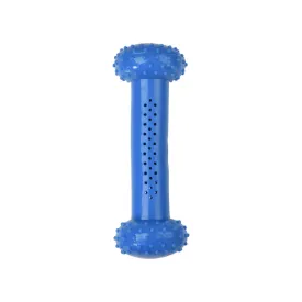 Charlies Thirst Quencher Cooling Dumbbell Dog Toy Blue