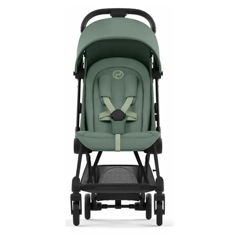 COYA Stroller - Matte Black   Leaf Green