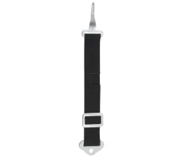 Crow 2" Latch & Link Anti-Submarine Belt - Black Hardware - Black