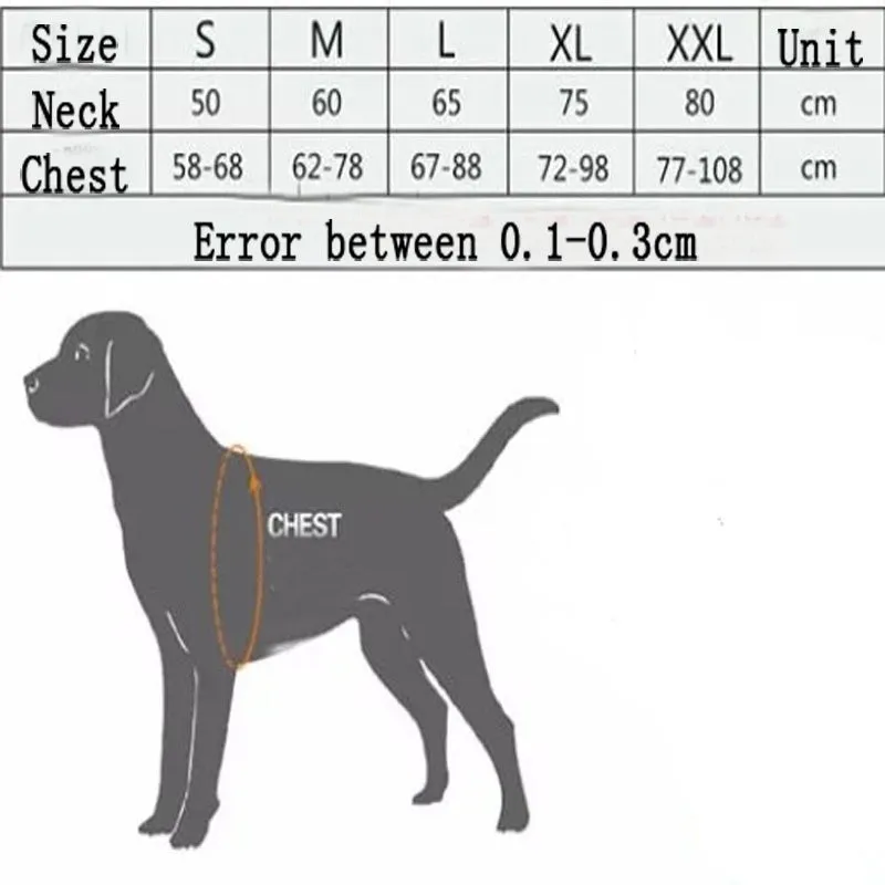 Dog Vest or Leashes For Large Dogs Reflective Police K9 Soft Harness Vest