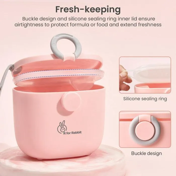 First Feed Box with Scoop, BPA Free, Leak Proof