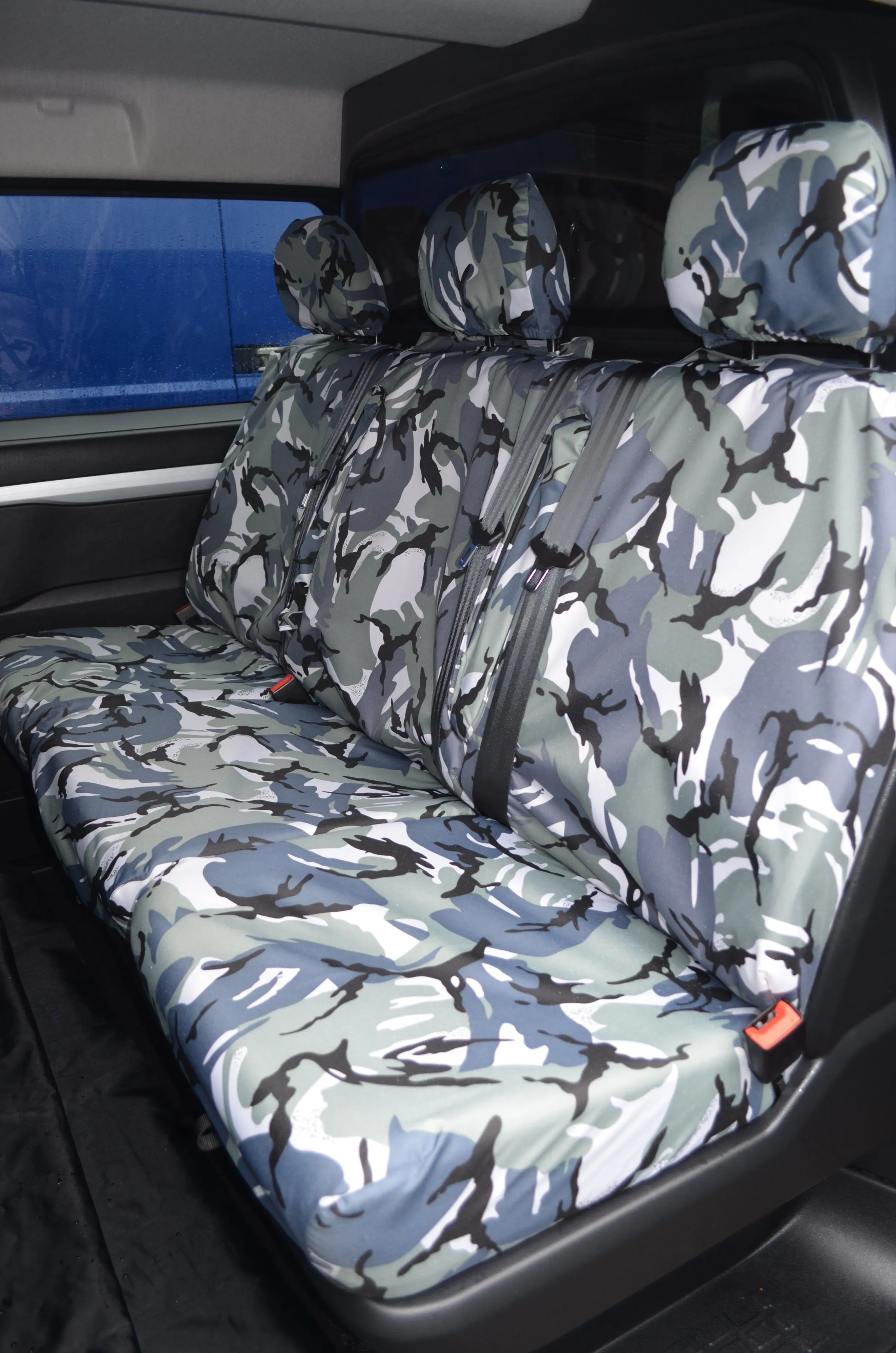 Fits Fiat e-Scudo 2022  Crew Cab Tailored Seat Covers