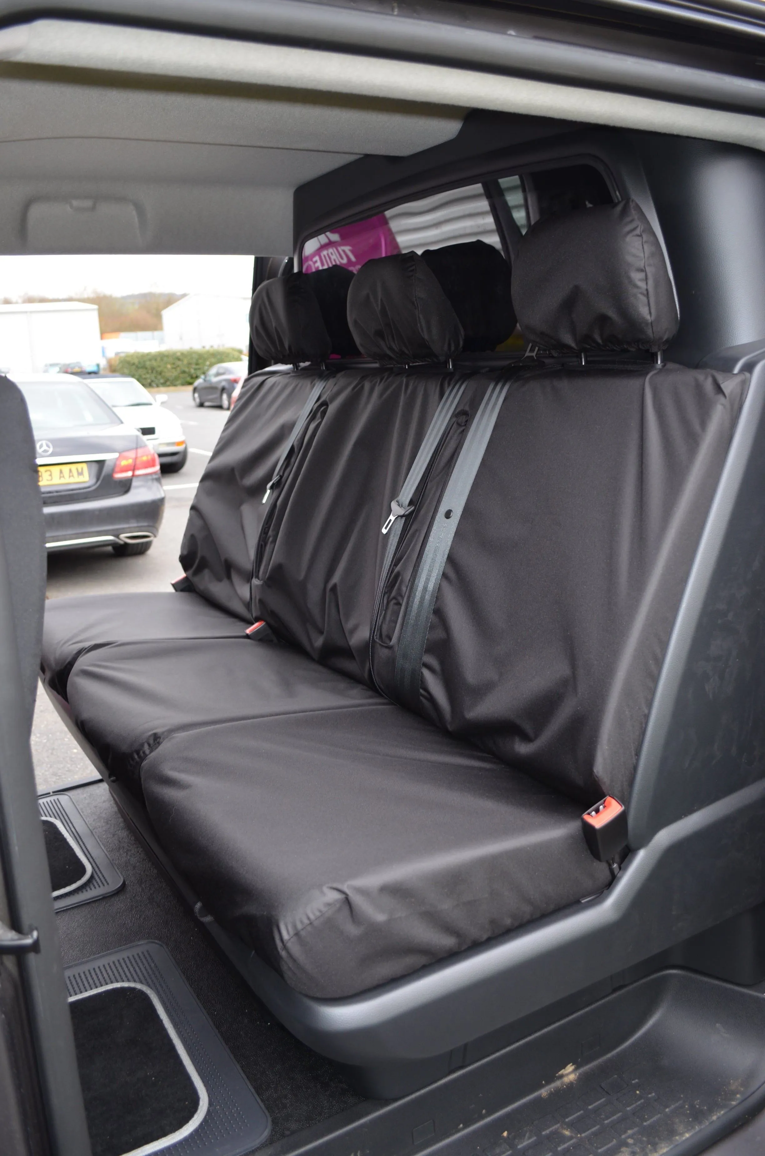 Fits Fiat e-Scudo 2022  Crew Cab Tailored Seat Covers