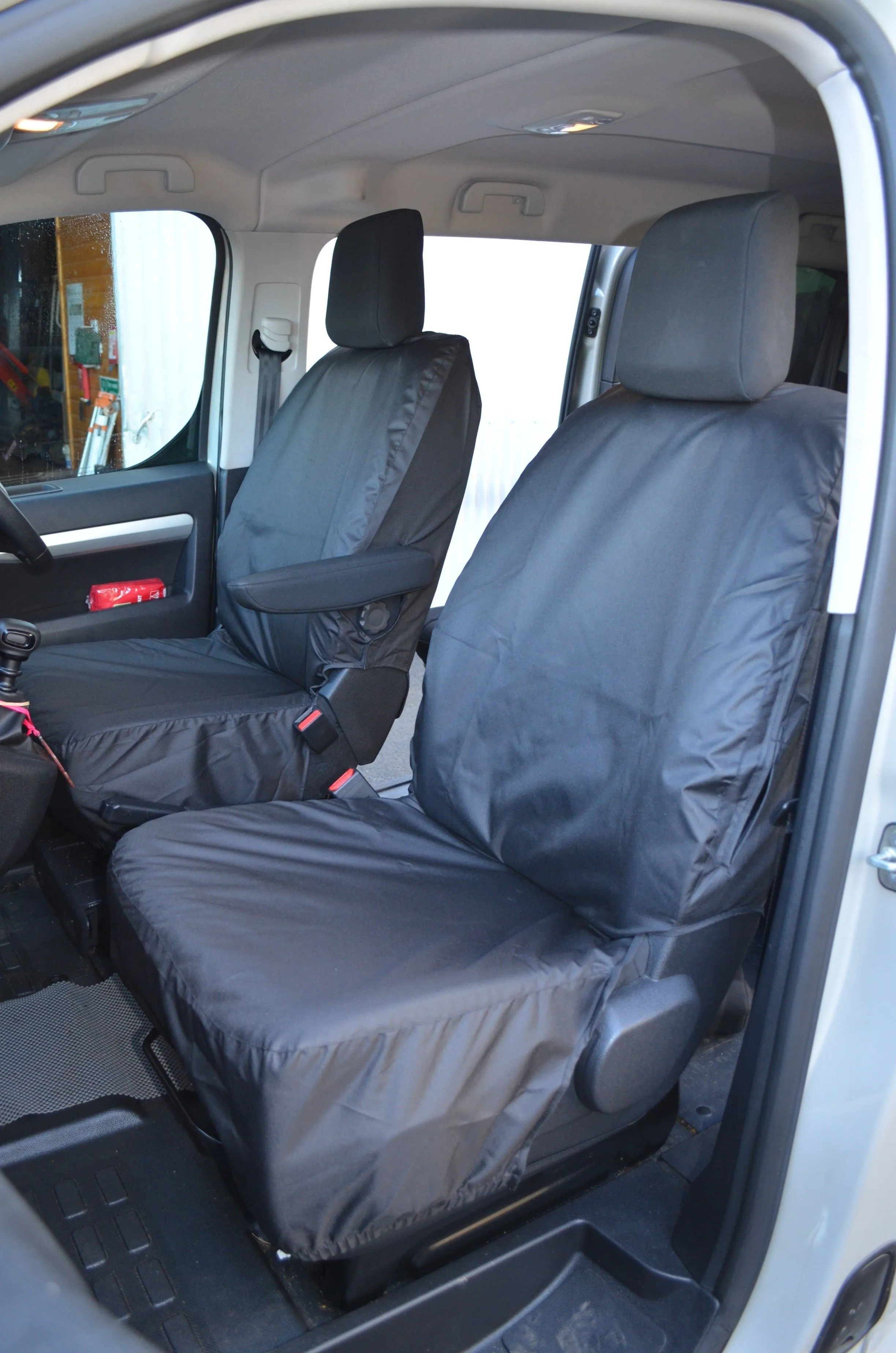 Fits Fiat e-Scudo 2022  Crew Cab Tailored Seat Covers