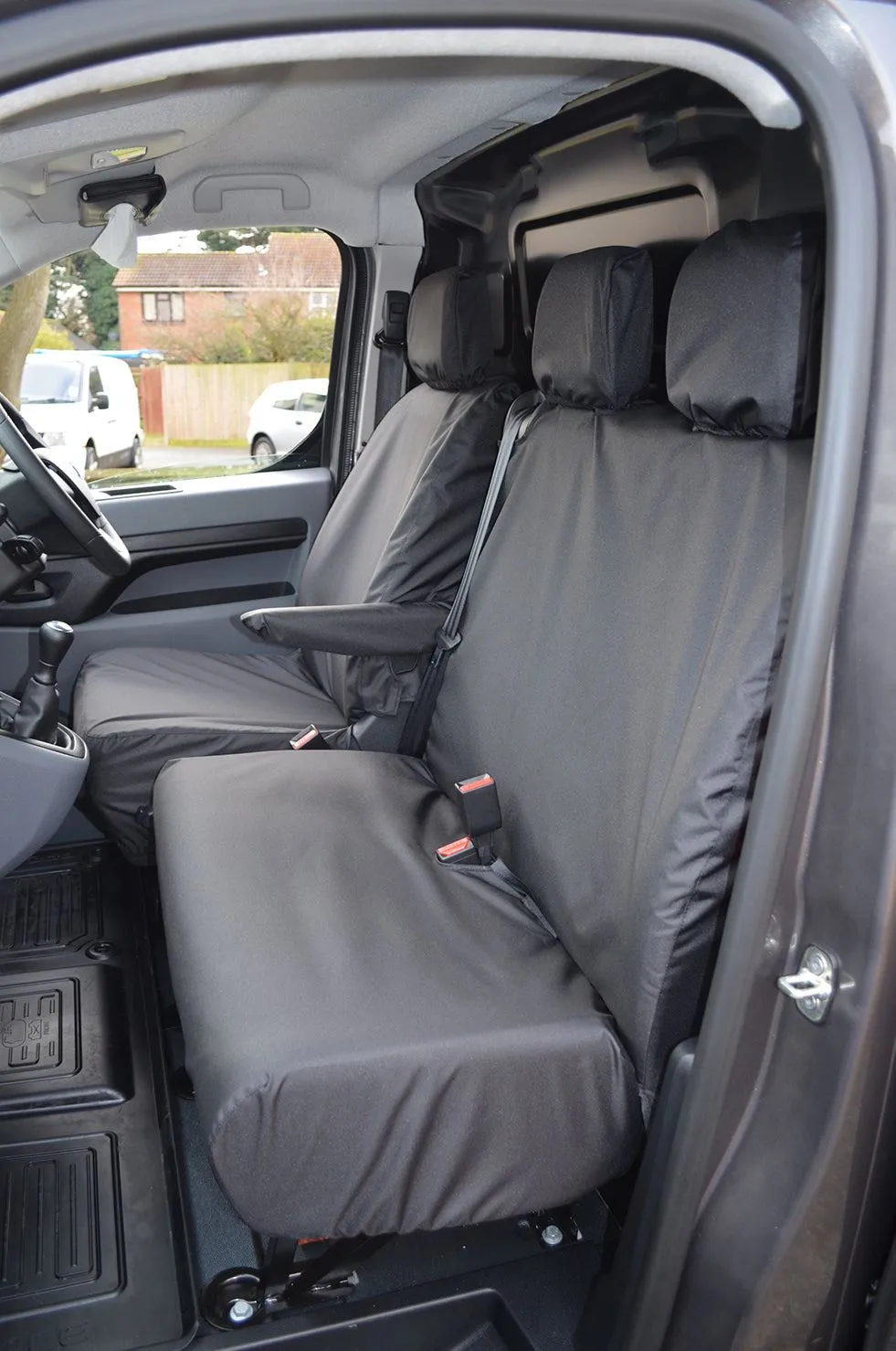 Fits Fiat e-Scudo 2022  Crew Cab Tailored Seat Covers