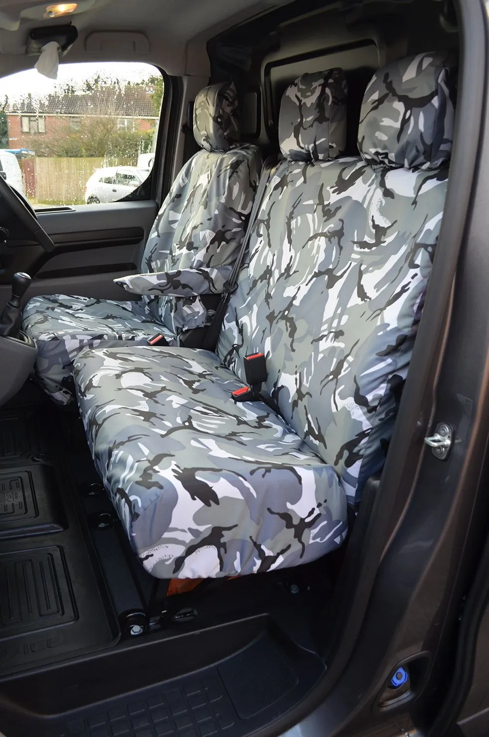Fits Fiat e-Scudo 2022  Crew Cab Tailored Seat Covers