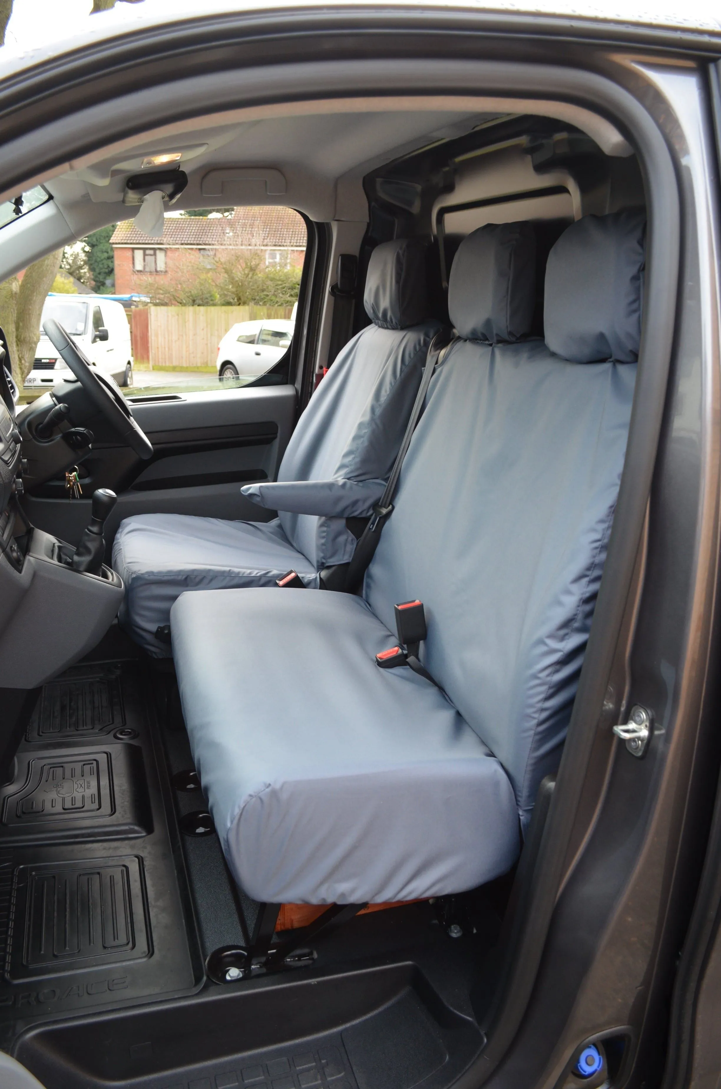 Fits Fiat e-Scudo 2022  Front Seat Covers