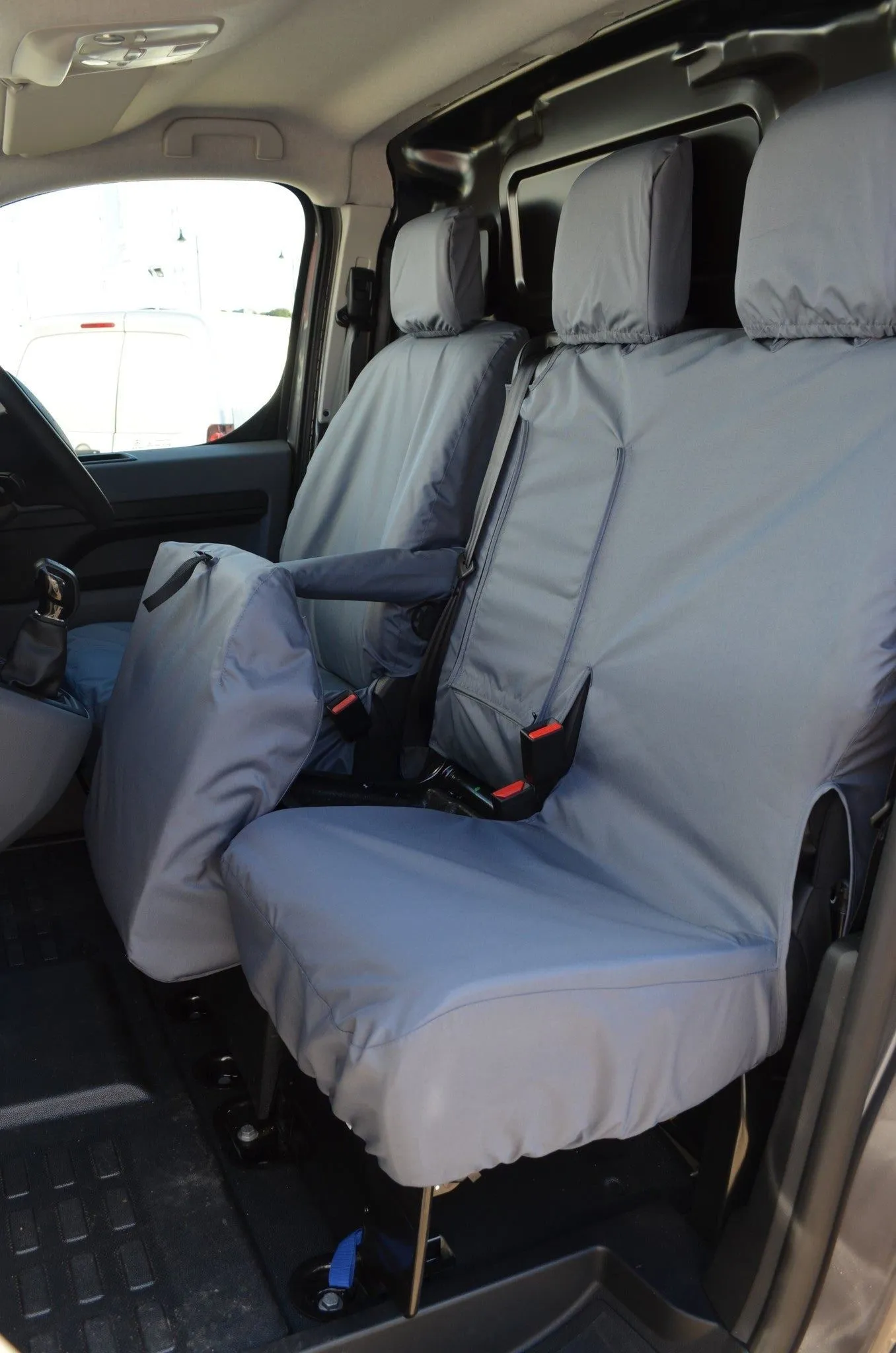Fits Fiat e-Scudo 2022  Front Seat Covers