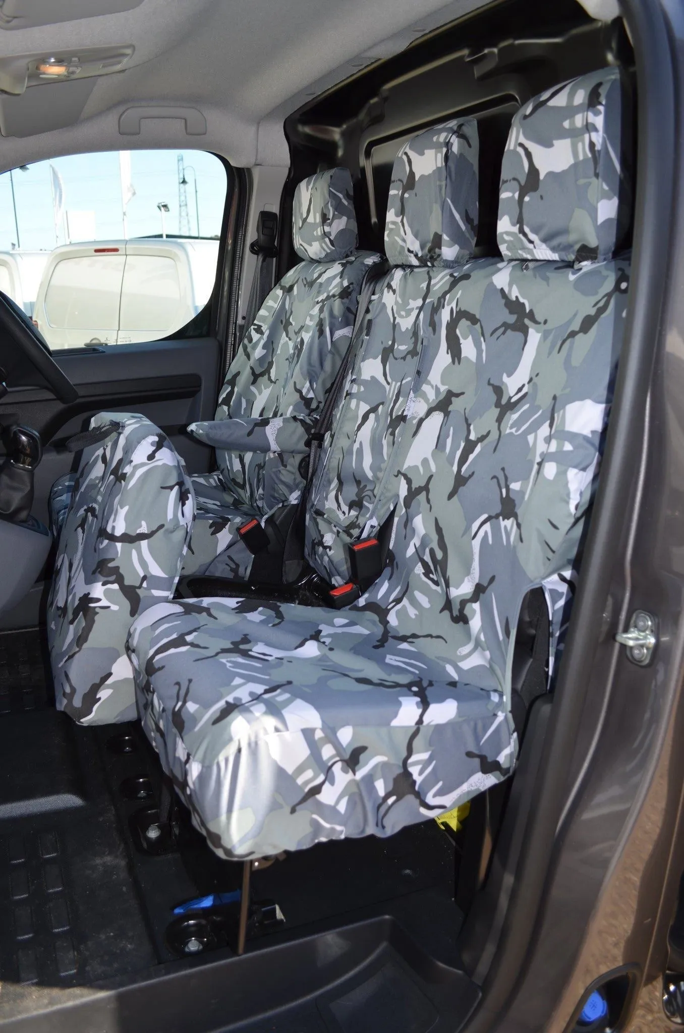 Fits Fiat e-Scudo 2022  Front Seat Covers