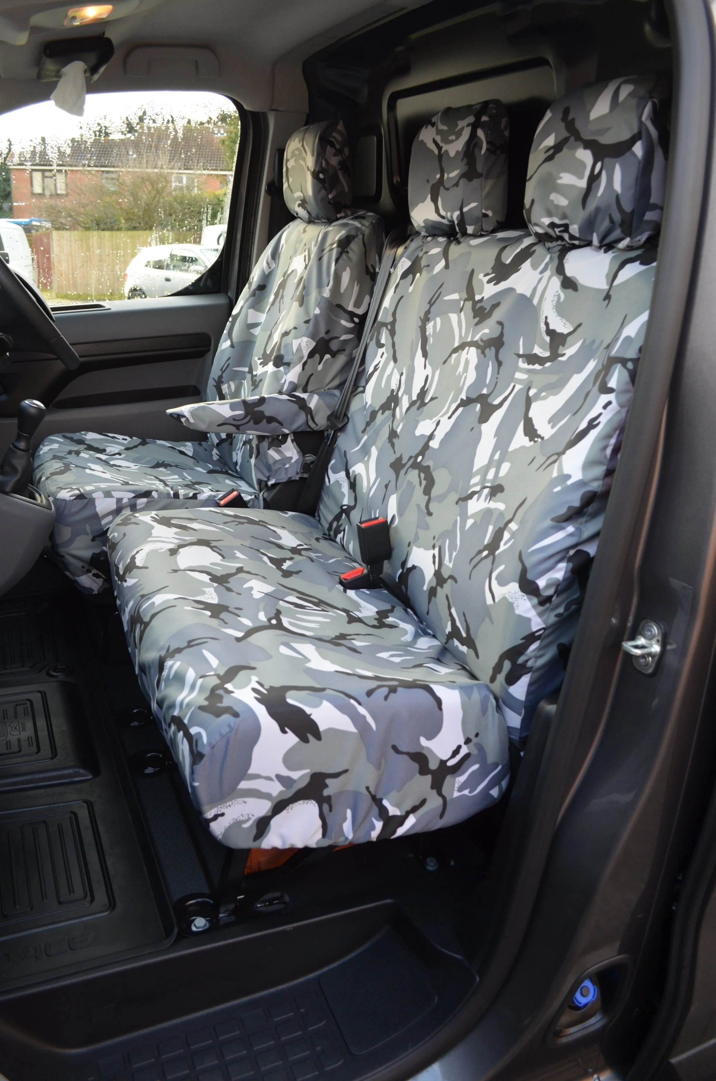 Fits Fiat e-Scudo 2022  Front Seat Covers