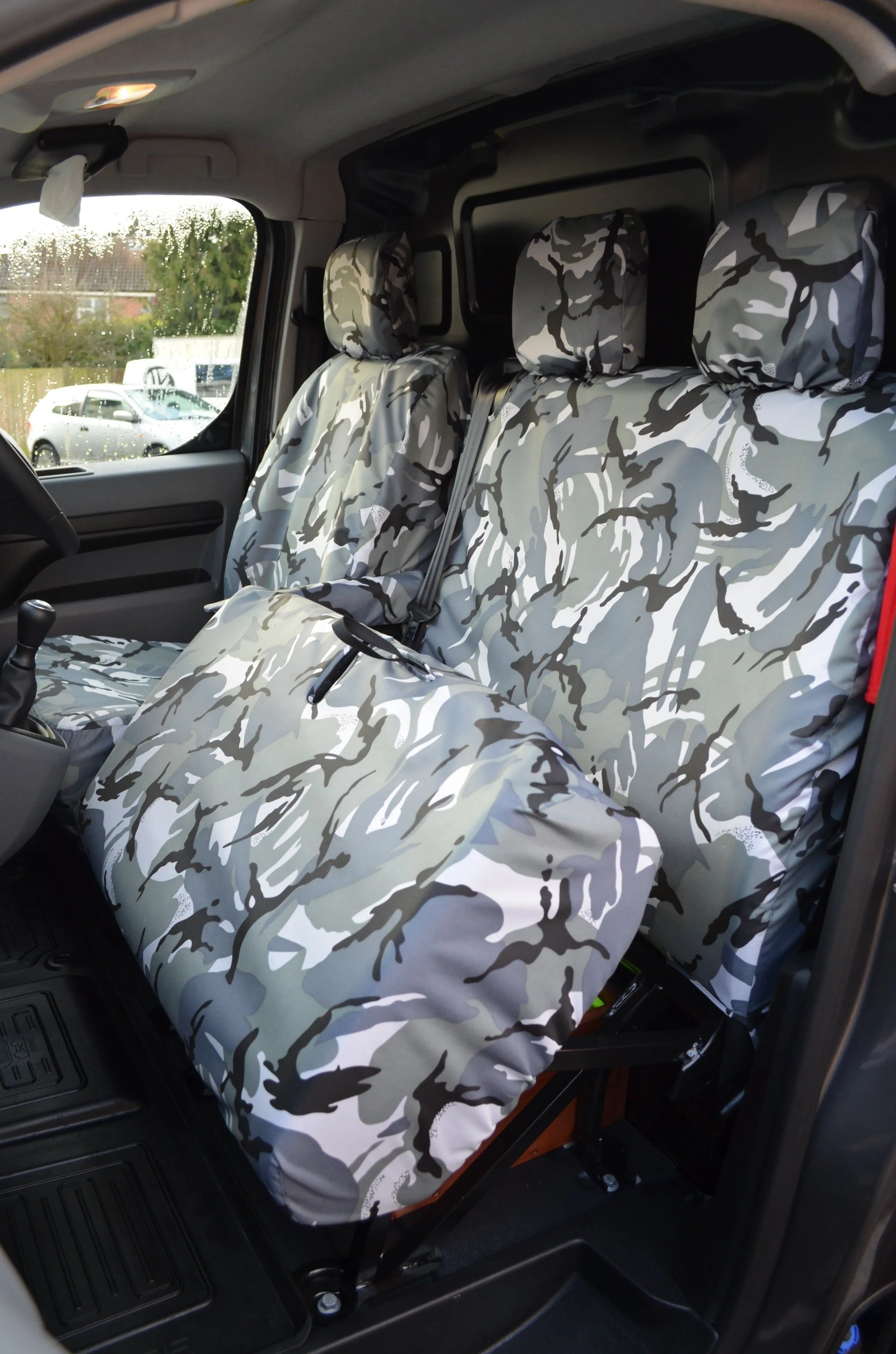 Fits Fiat e-Scudo 2022  Front Seat Covers