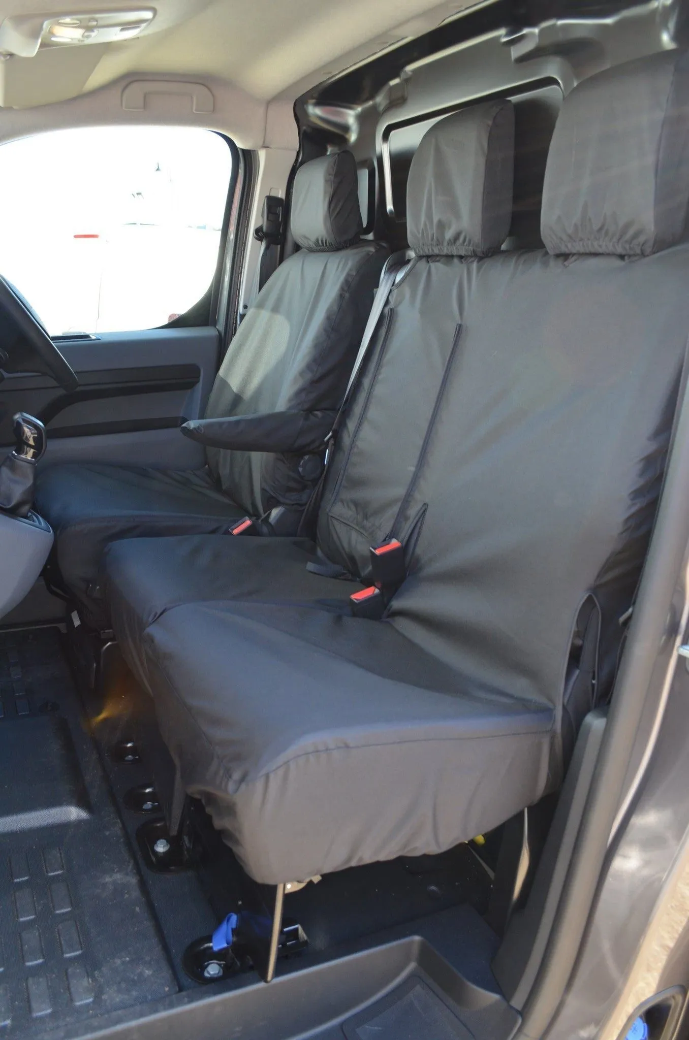 Fits Fiat e-Scudo 2022  Front Seat Covers
