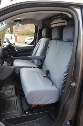 Fits Fiat e-Scudo 2022  Front Seat Covers