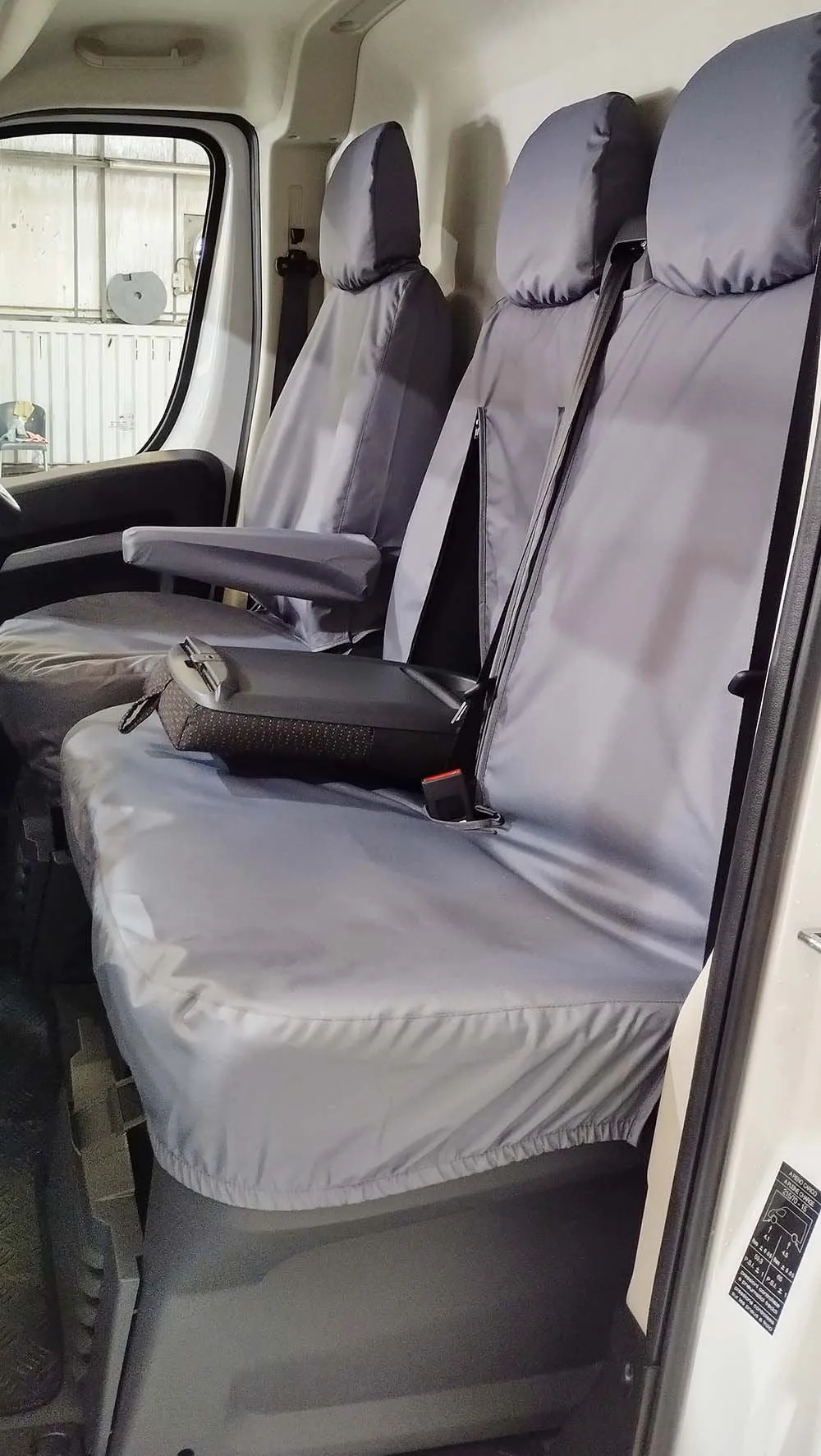Fits Peugeot Boxer Van 2022  Front Seat Covers