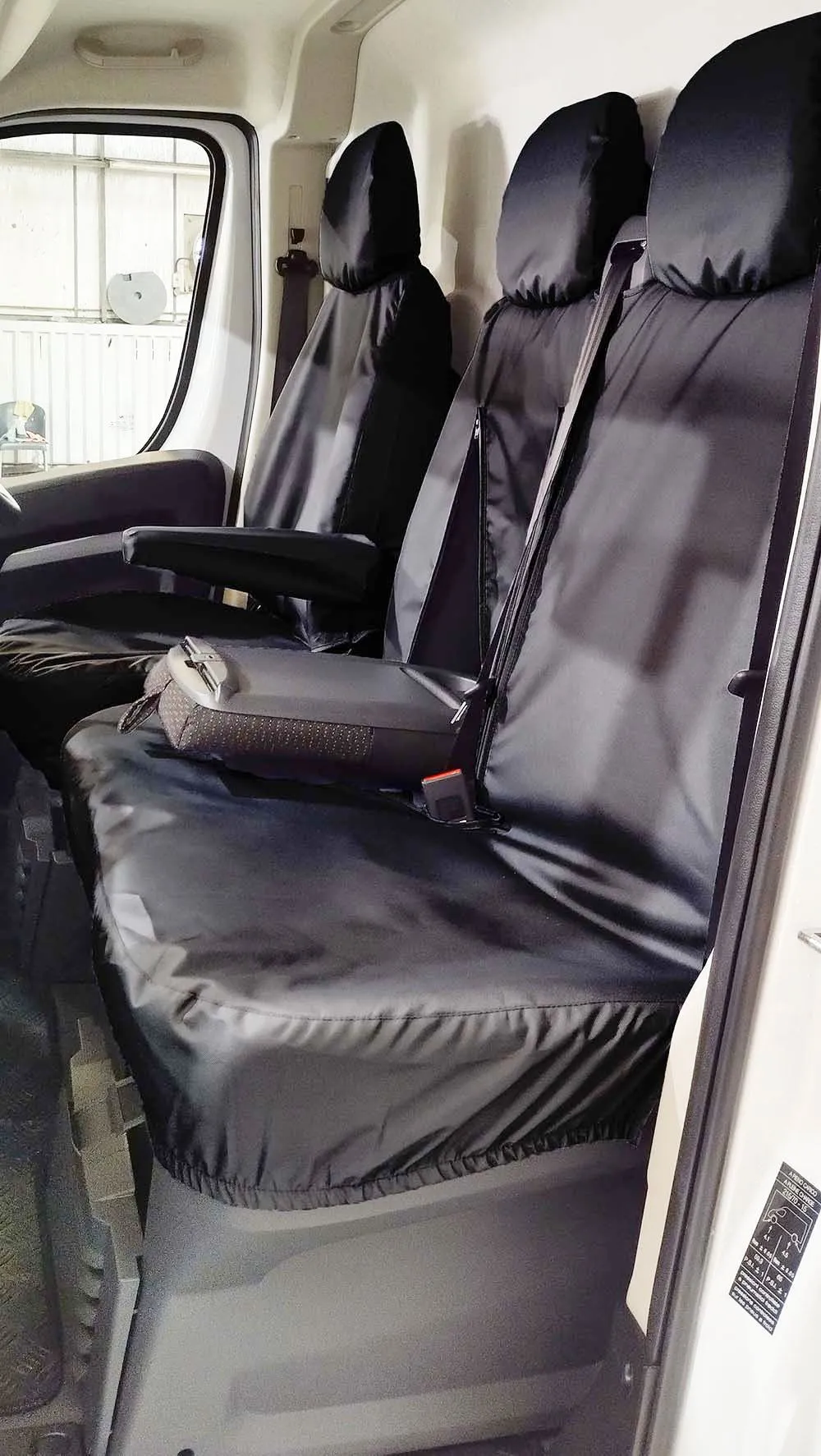 Fits Peugeot Boxer Van 2022  Front Seat Covers