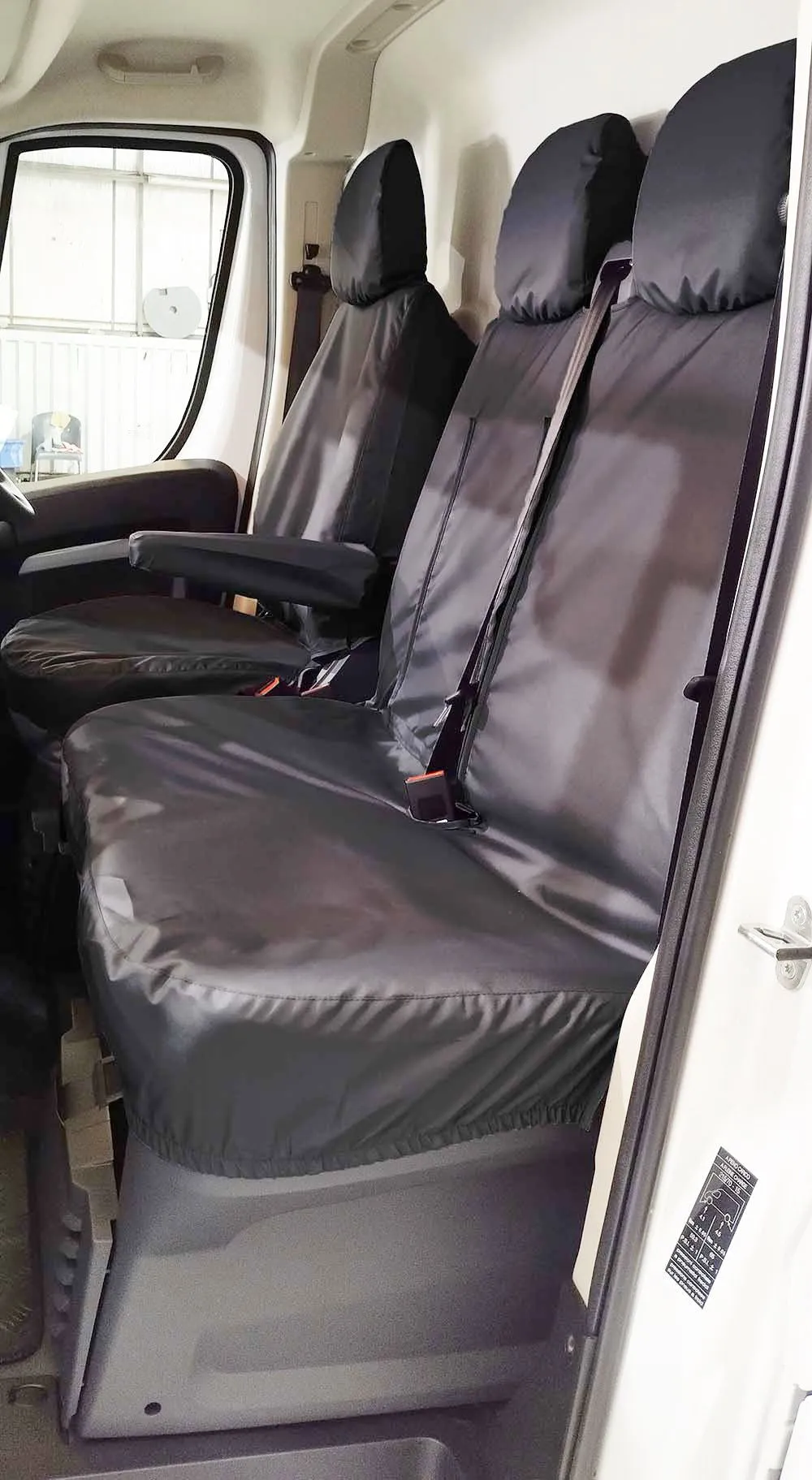 Fits Peugeot Boxer Van 2022  Front Seat Covers