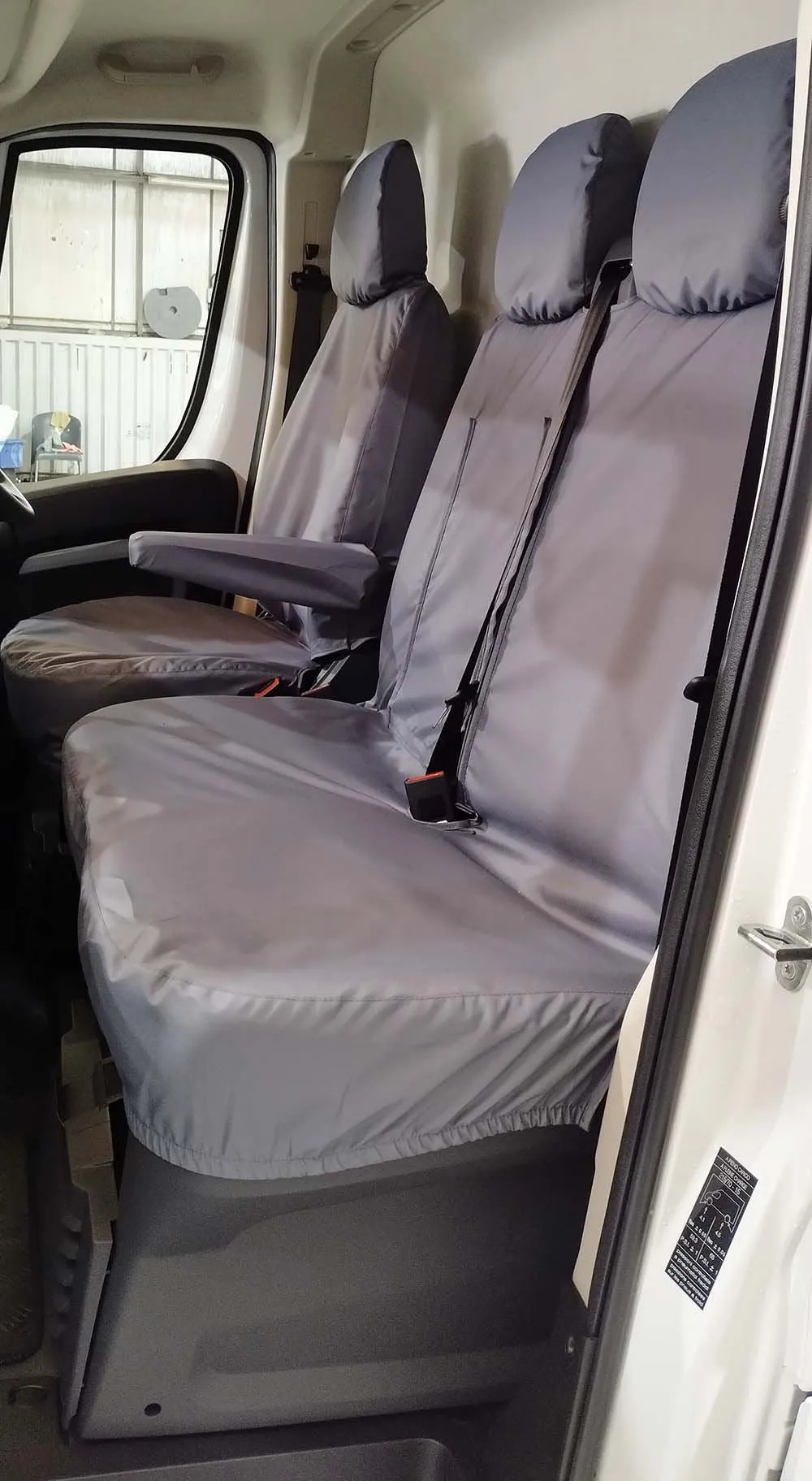 Fits Peugeot Boxer Van 2022  Front Seat Covers