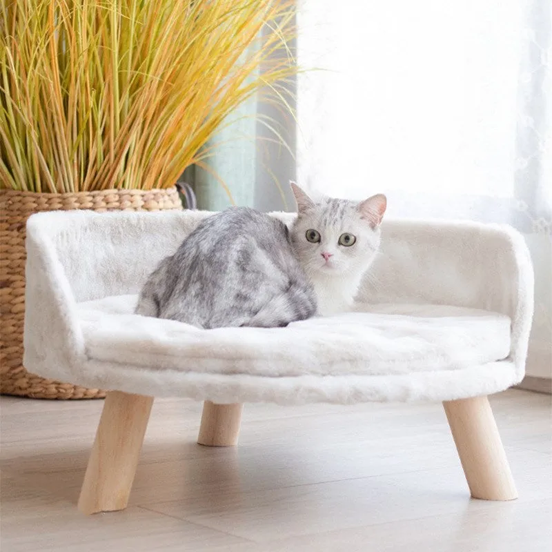 Four Seasons Universal Dog Cat Wooden Sofa Bed