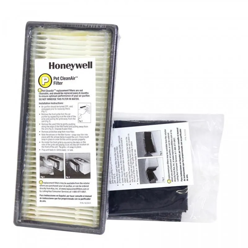 Honeywell Pet CleanAir Replacement Filter Combo Pack: HRF-CP2