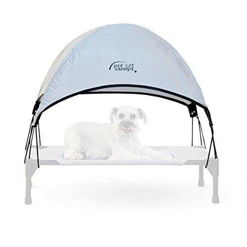K&H Pet Products Pet Cot Canopy Medium Gray 25" x 32"