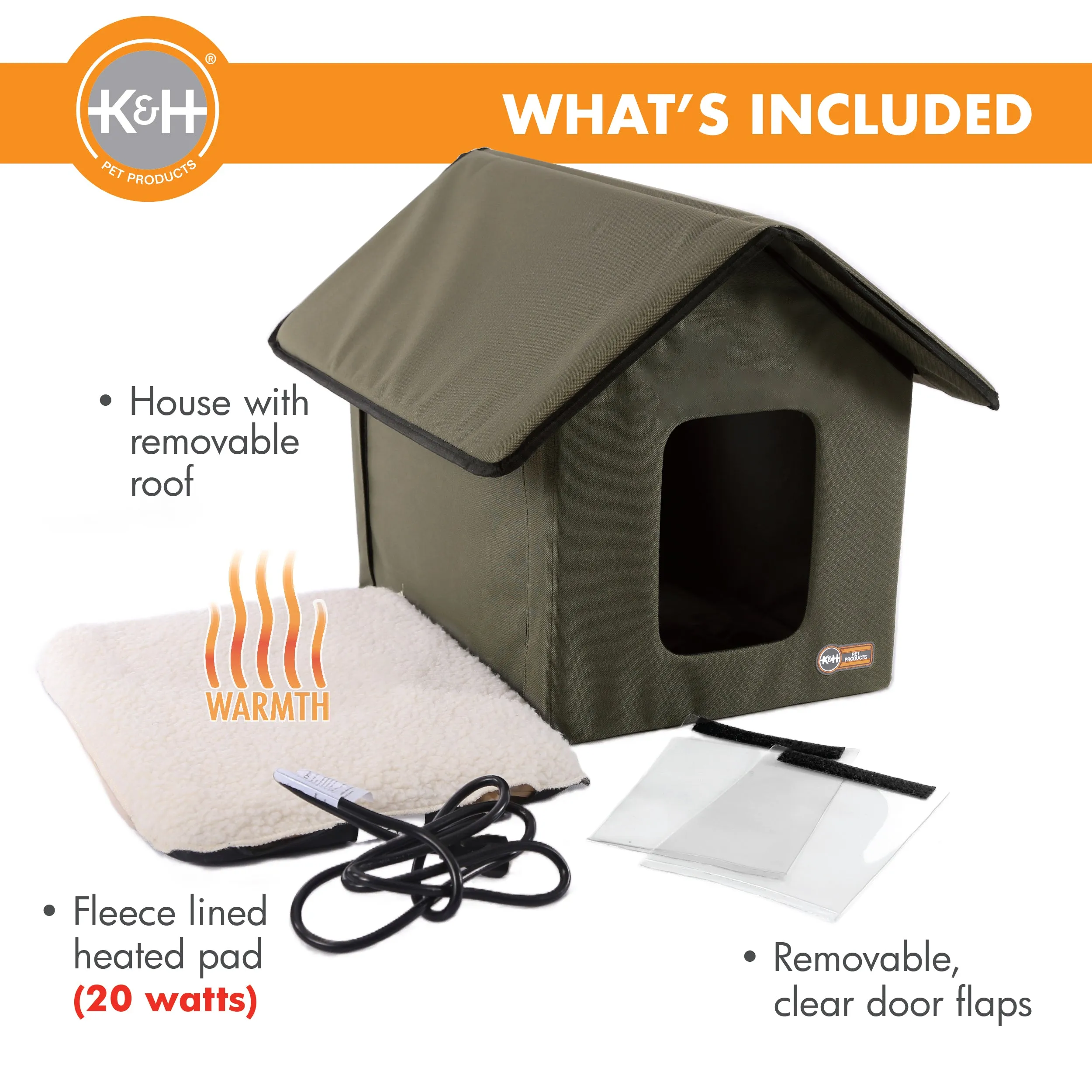 K&H Thermo Outdoor Kitty House