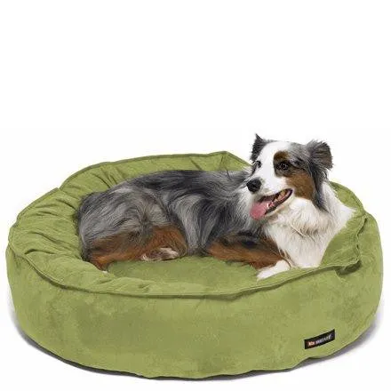 Nest Bed - Medium-Plum Suede