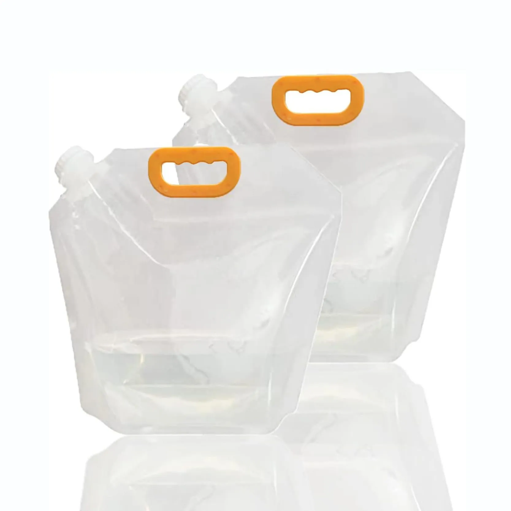 Outdoor Folding Water Bag for Sport Camping Riding Mountaineer Back Packing (10 Pack)