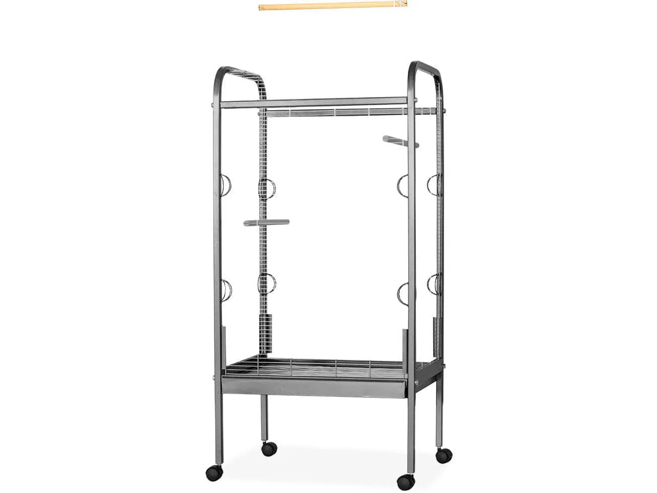 Parrot habitat Hamer Rocky 56x71x146cm silver