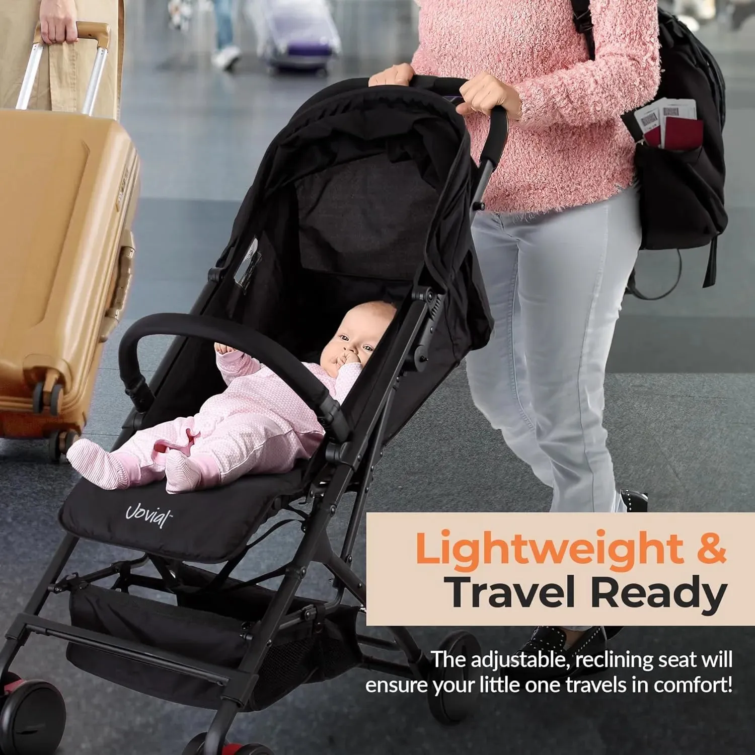 Portable Folding Lightweight Baby Stroller