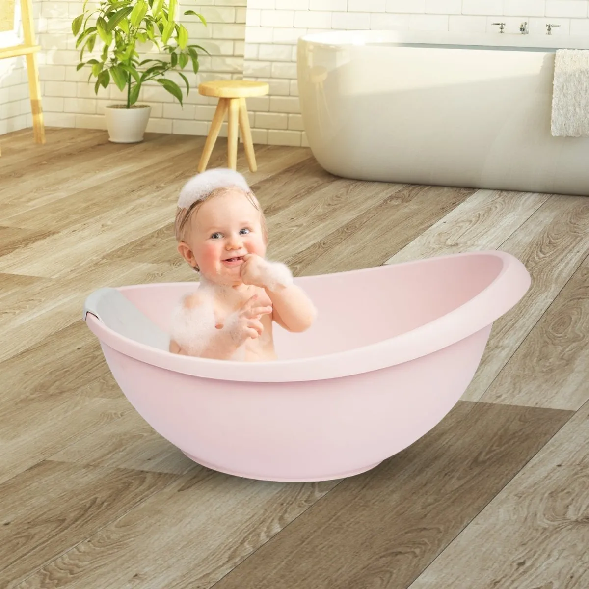 R for Rabbit Happy Pool- Pink