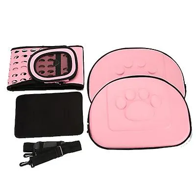 S 36*23*20cm black Outdoor portable foldable pet cat bag AZ12999
