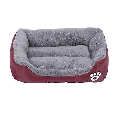S 43*32cm dark green Pet cat, dog bed, soft and comfortable pet nest AZ21799