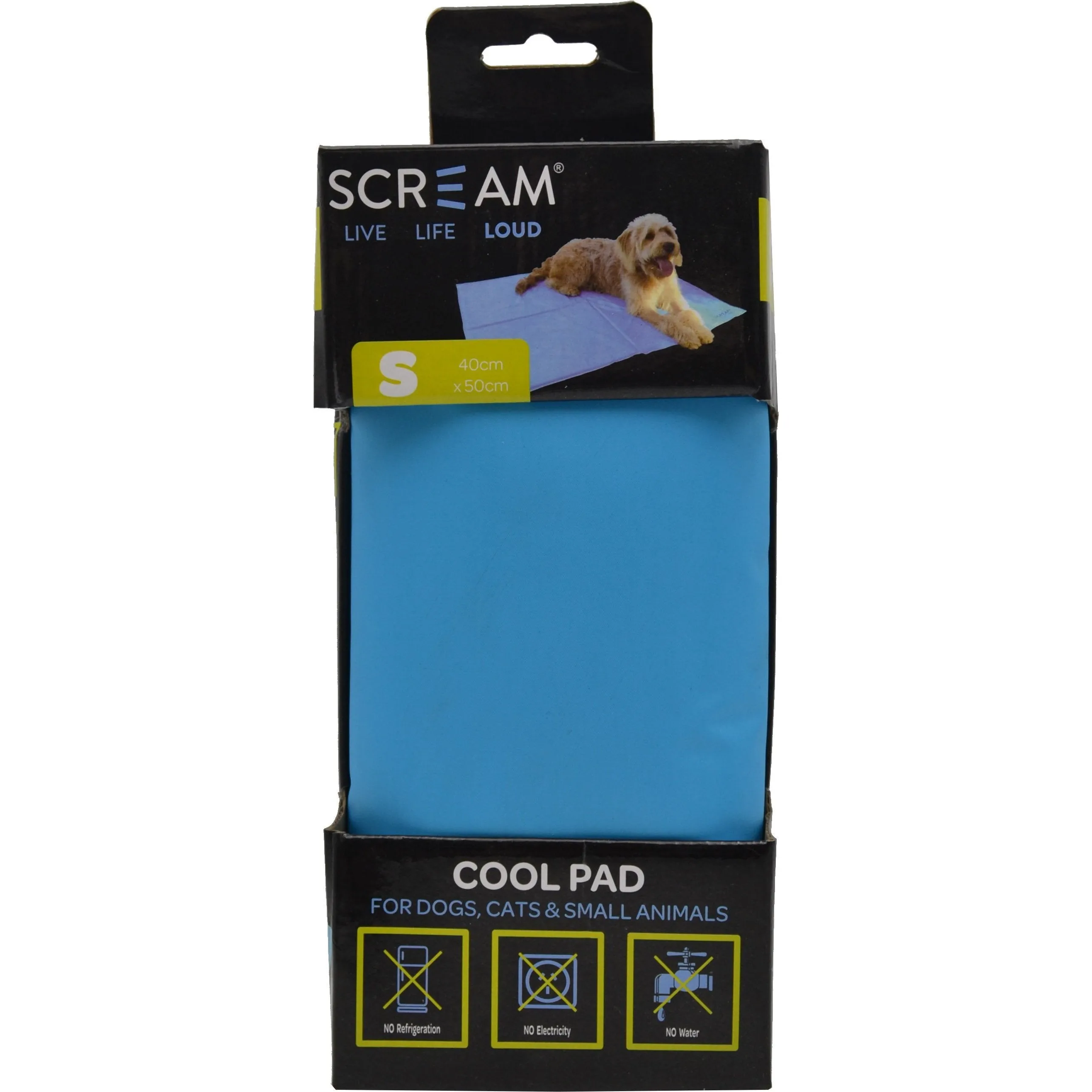 Scream Cool Pad Blue Small {)_(}