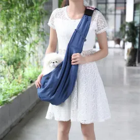 Sidiou Group Pet Bag Single Shoulder Pet Backpack Crossbody Bag Breathable Bag Travel Portable Bag