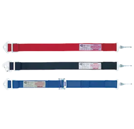 Simpson Bolt-In Semi-Adjustable Anti-Submarine Belt - Latch & Link - Red