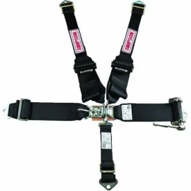 Simpson Platinum 5-Point Sprint Car Latch & Link Ratchet Harness - Right Side Ratchet - Aluminum Adjusters