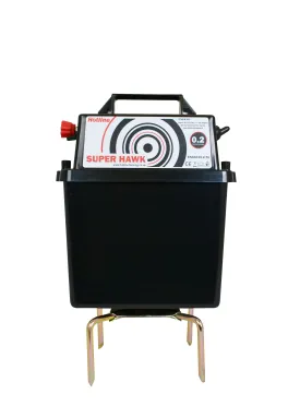 Super Hawk Energiser for Electric Fences - Battery Powered