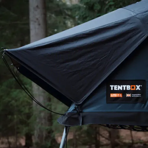 Tentbox Lite 2.0 XL Roof Top Tent (Slate Grey) - TentBox - TBL2XLG