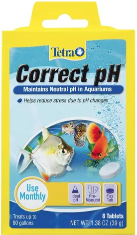 Tetra Correct pH Maintains Neutral pH in Aquariums