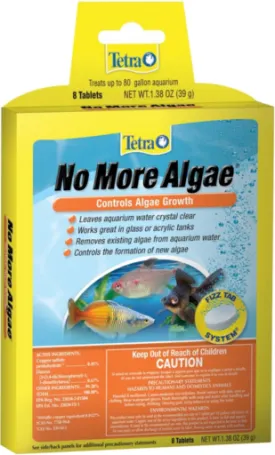 Tetra No More Algae Tabs 8 Count